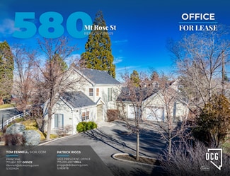 More details for 580 Mount Rose St, Reno, NV - Office for Lease
