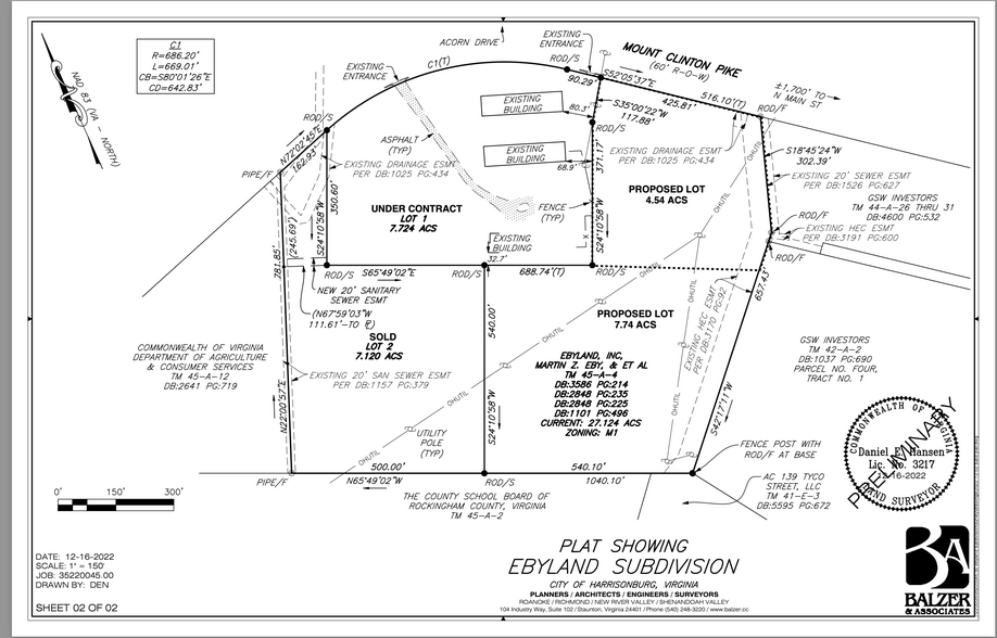 TBD Mount Clinton Pike, Harrisonburg, VA for sale - Primary Photo - Image 1 of 1