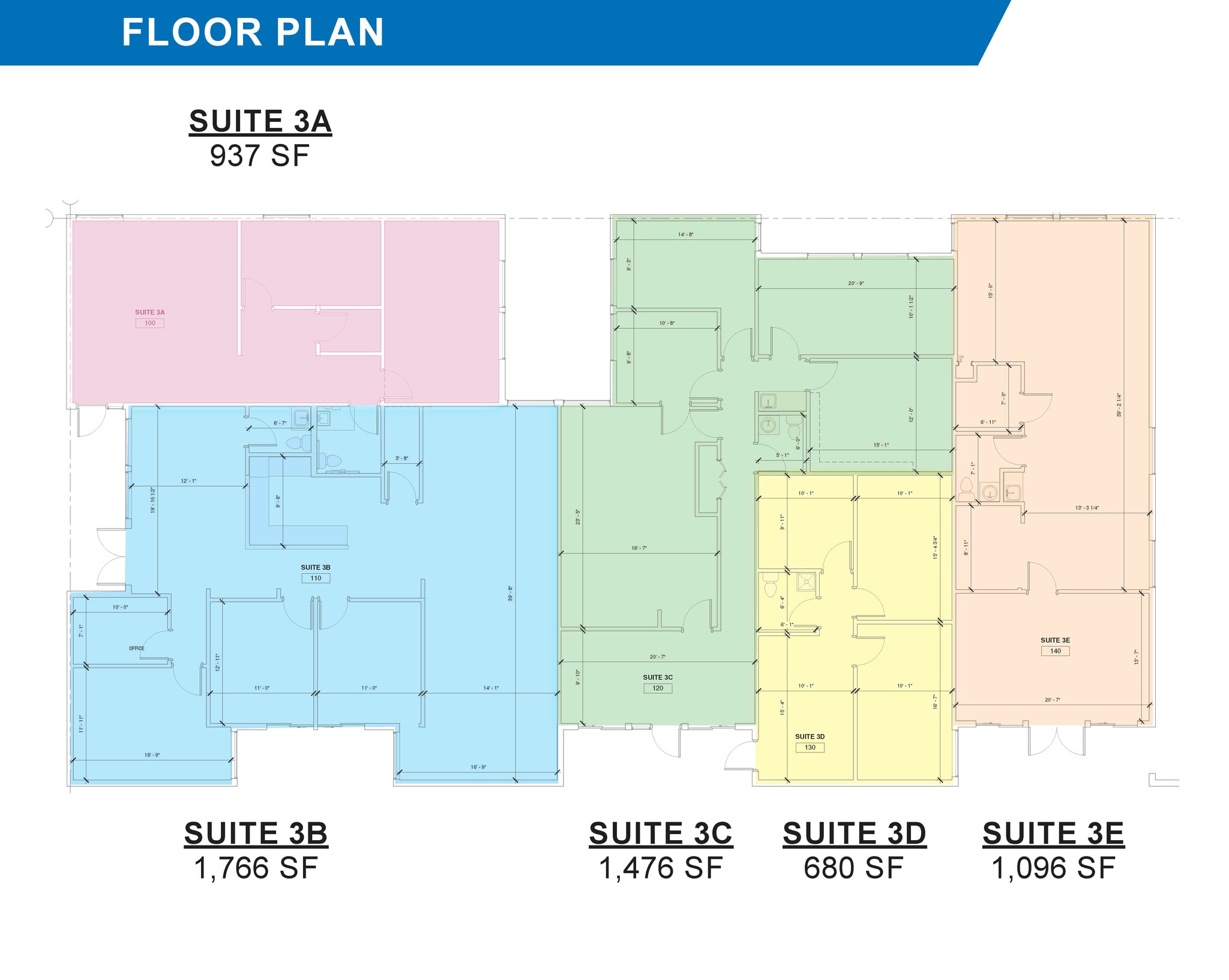 1840 Southside Blvd, Jacksonville, FL à louer Plan d’étage- Image 1 de 1