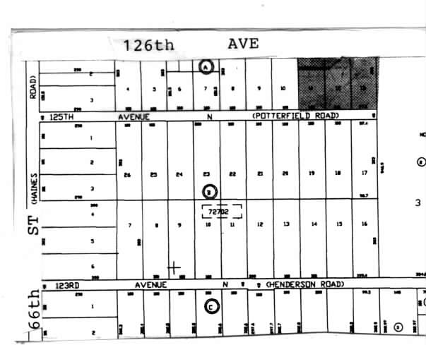 6438 N 126th Ave, Largo, FL à louer - Plan cadastral - Image 3 de 5