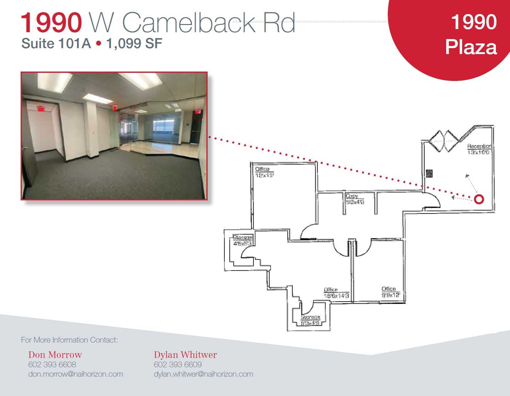 1990 W Camelback Rd, Phoenix, AZ for lease Floor Plan- Image 1 of 1