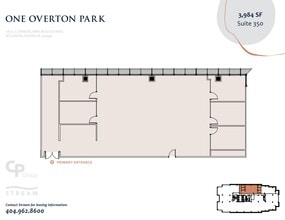 3625 Cumberland Blvd SE, Atlanta, GA for lease Floor Plan- Image 1 of 2