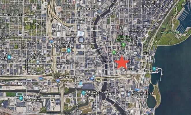 510 E Wisconsin Ave, Milwaukee, WI for sale - Aerial - Image 2 of 3
