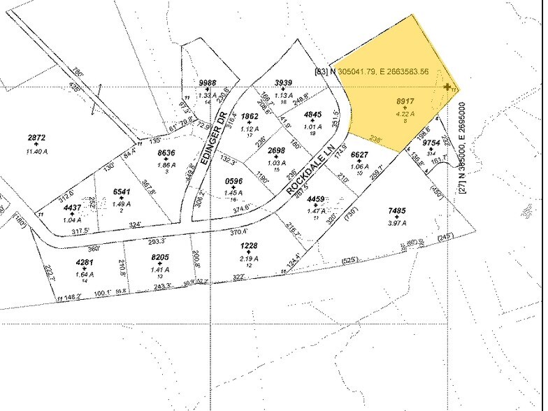 1504 Rockdale Ln, Stroudsburg, PA à vendre - Plan cadastral - Image 2 de 3