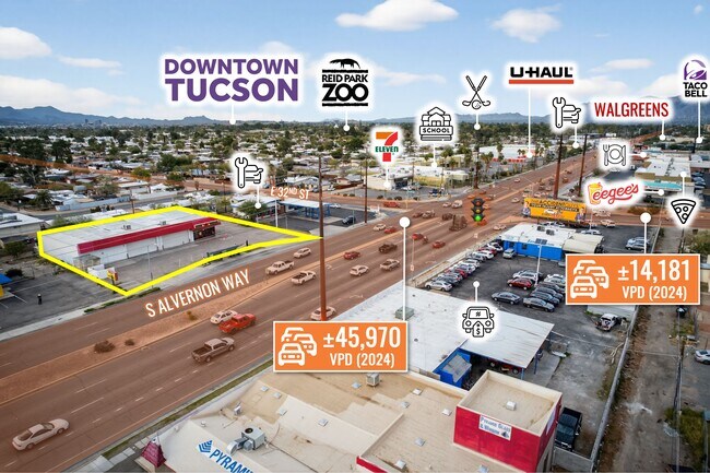 More details for 2106 S Alvernon Way, Tucson, AZ - Retail for Sale