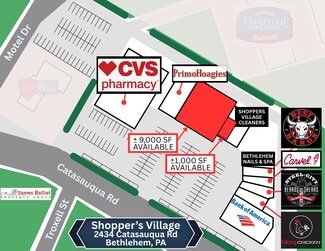 Plus de détails pour 2404-2434 Catasauqua Rd, Bethlehem, PA - Commerce de détail à louer