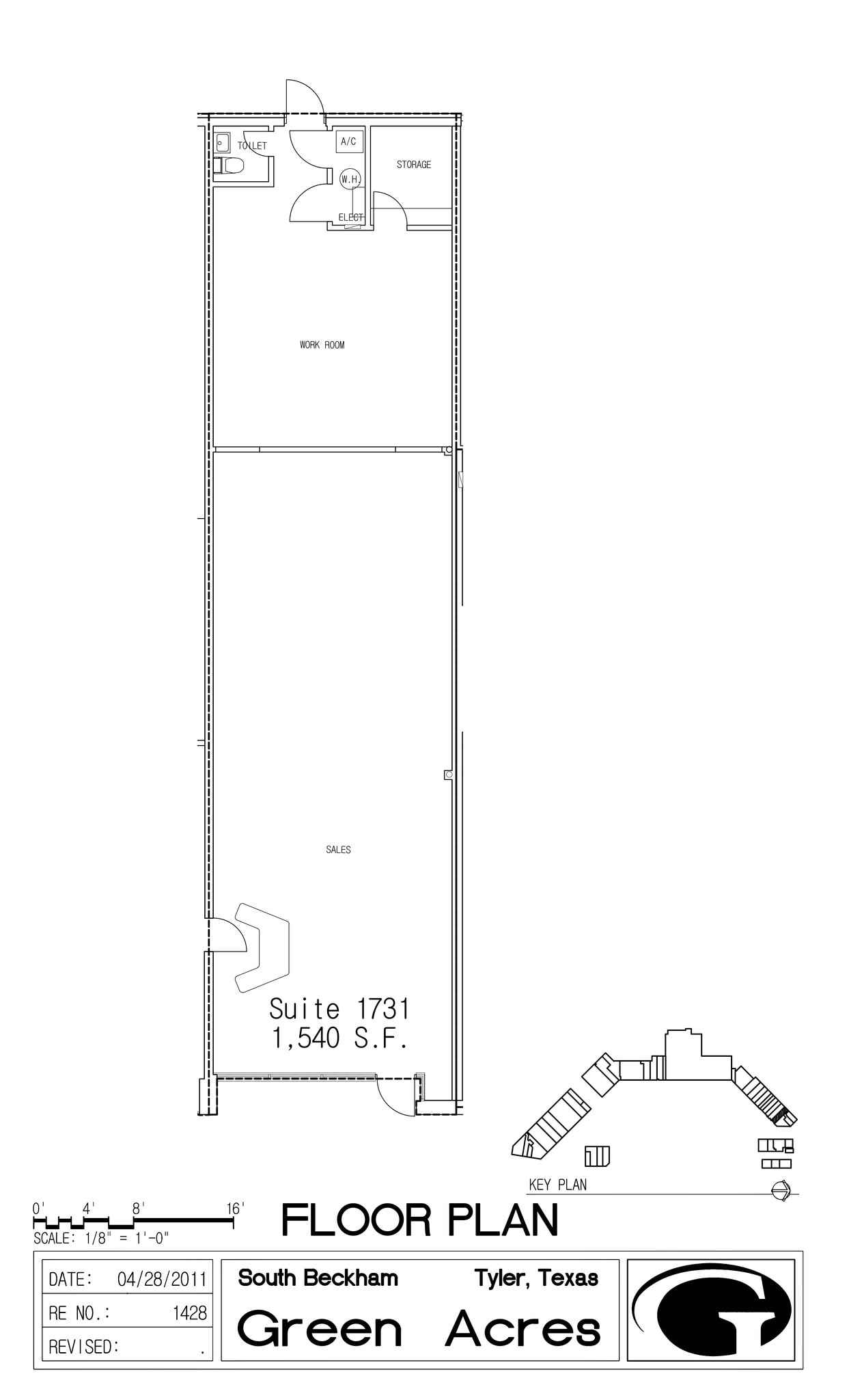 1700-1880 Troup Hwy, Tyler, TX à louer Plan de site- Image 1 de 1