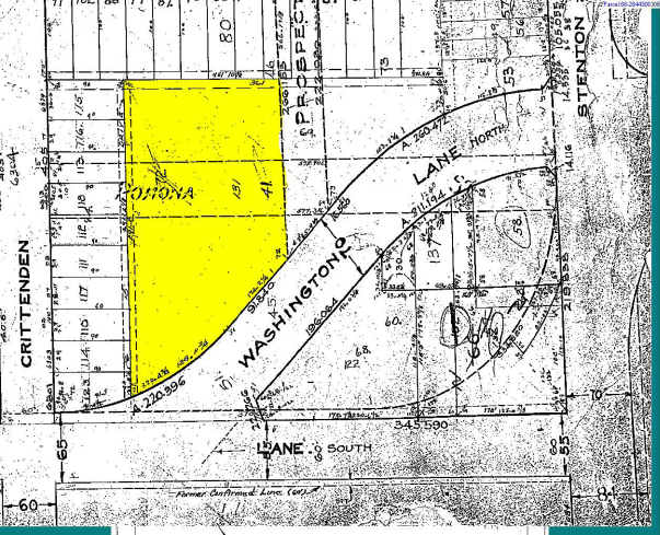 1315 E Washington Ln, Philadelphia, PA for sale - Plat Map - Image 2 of 2