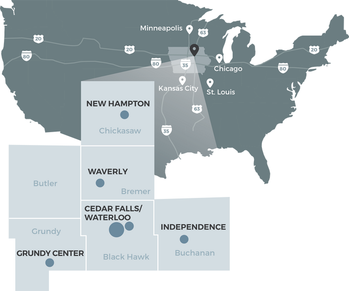 701 A Ave, Grundy Center, IA à vendre - Photo du bâtiment - Image 2 de 8