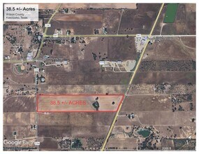 223 County Road 236, Stockdale, TX - Aerial  map view