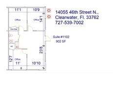 4500 140th Ave N, Clearwater, FL à louer Plan de site- Image 1 de 1