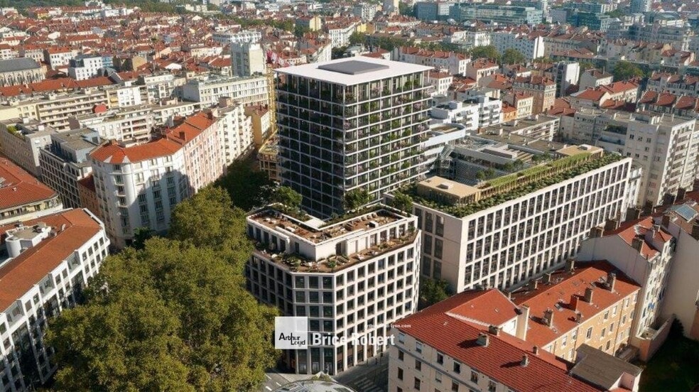 119 Rue Tete D'Or, Lyon à louer - Aérien - Image 3 de 13