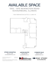 1305 Remington Rd, Schaumburg, IL à louer Plan d  tage- Image 1 de 2