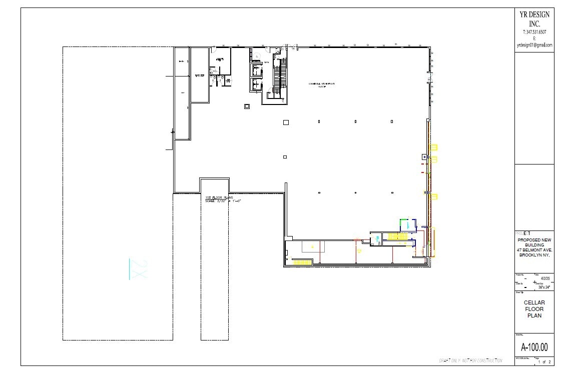 47 Belmont Ave, Brooklyn, NY for lease Floor Plan- Image 1 of 1