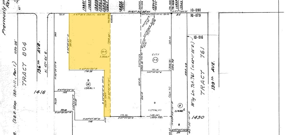 13847 E 14th St, San Leandro, CA à louer - Plan cadastral - Image 3 de 14