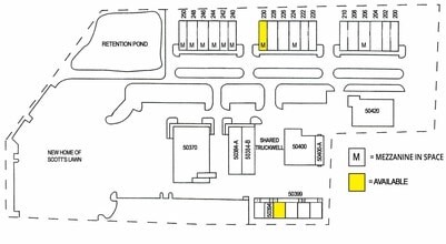 50220-50230 Dennis Industrial Ct, Wixom, MI for lease Floor Plan- Image 2 of 2