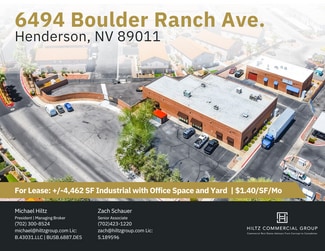 More details for 6494 Boulder Ranch Ave, Henderson, NV - Industrial for Lease