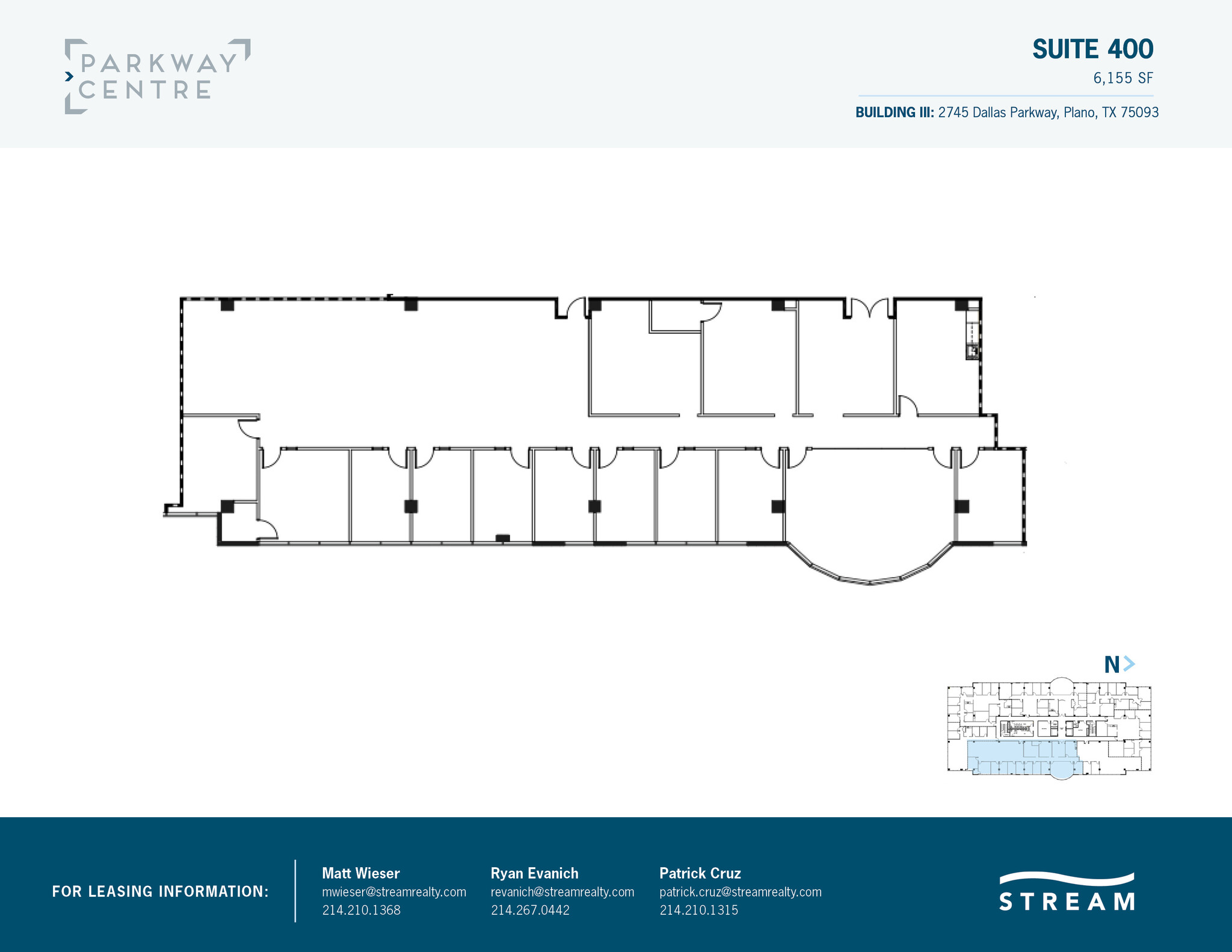 2745 Dallas Pky, Plano, TX à louer Plan d  tage- Image 1 de 2