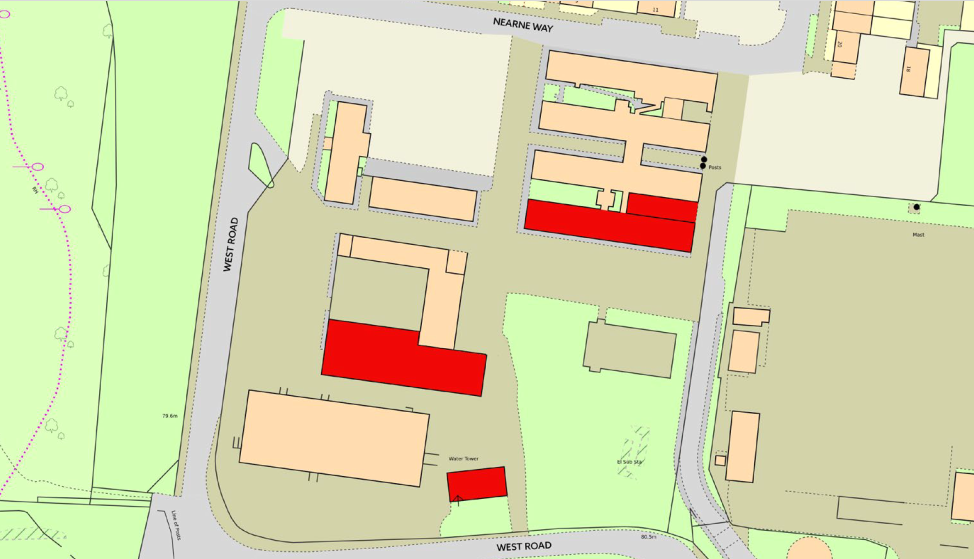 Buildings at Burgoyne Barracks portfolio of 3 properties for sale on LoopNet.ca - Site Plan - Image 1 of 4