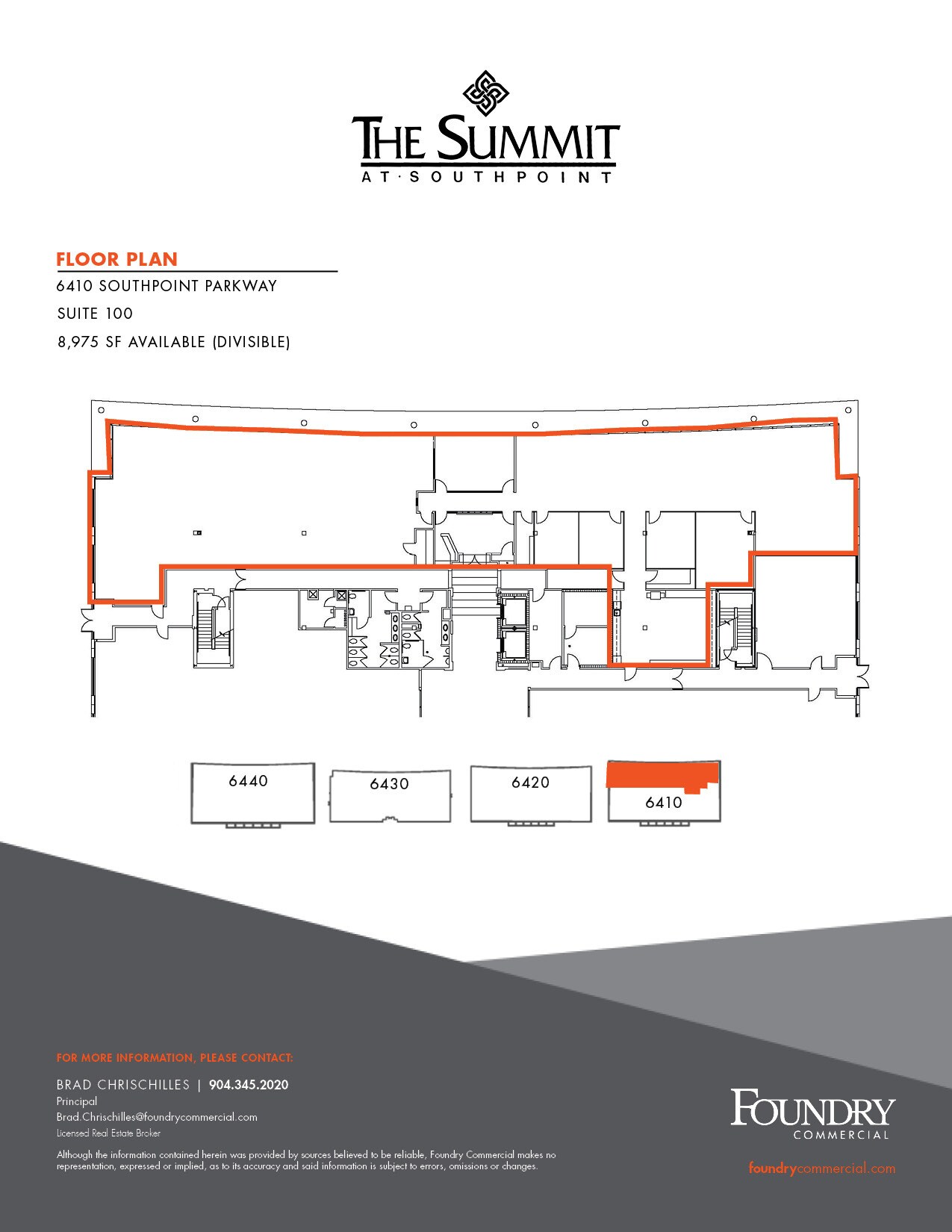 6420 Southpoint Pky, Jacksonville, FL for lease Floor Plan- Image 1 of 1