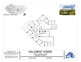 12720 Hillcrest Rd, Dallas, TX for lease Floor Plan- Image 1 of 1