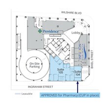 1100 Wilshire Blvd, Los Angeles, CA for lease Floor Plan- Image 1 of 1