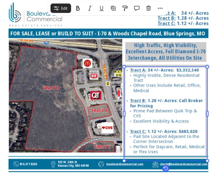 1205 NW Woods Chapel rd, Blue Springs, MO for sale - Building Photo - Image 2 of 3