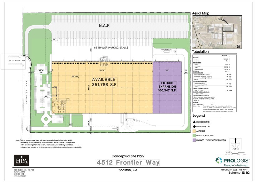 4512 Frontier Way, Stockton, CA à louer - Plan de site - Image 2 de 2