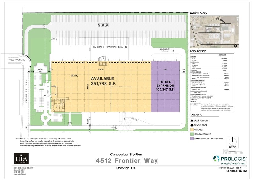 4512 Frontier Way, Stockton, CA for lease - Site Plan - Image 2 of 2