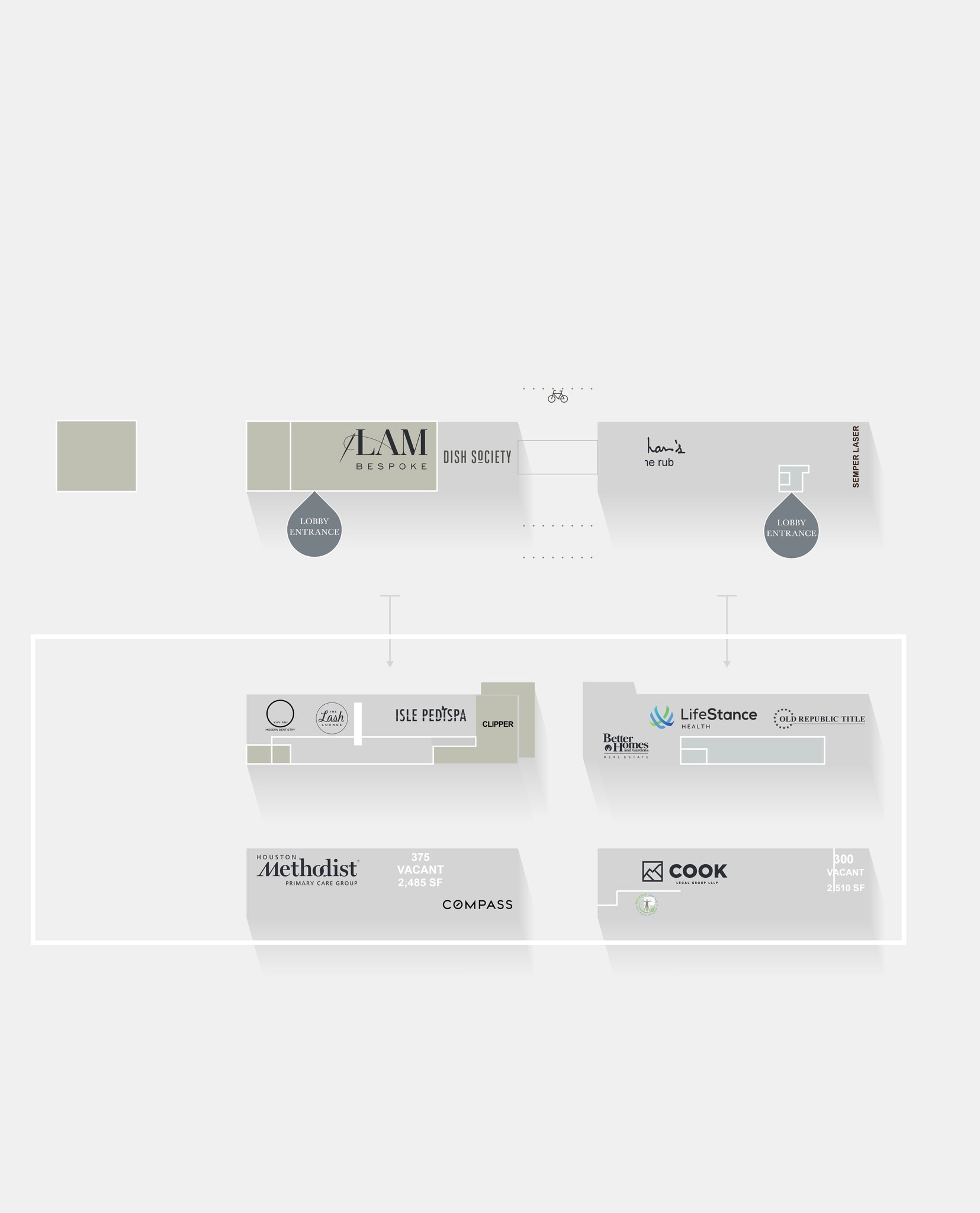 12505 Memorial Dr, Houston, TX à louer Plan de site- Image 1 de 1