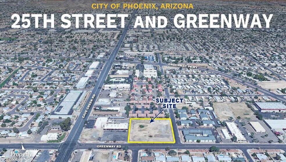 NWC 25th St & Greenway Rd, Phoenix, AZ à vendre - Photo principale - Image 1 de 7
