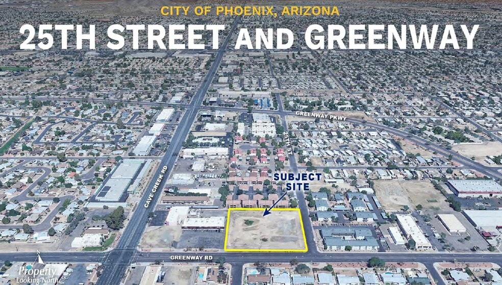 NWC 25th St & Greenway Rd, Phoenix, AZ for sale - Primary Photo - Image 1 of 7