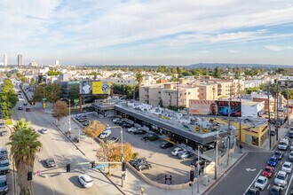 11058-11086 Santa Monica Blvd, Los Angeles, CA - Aérien  Vue de la carte