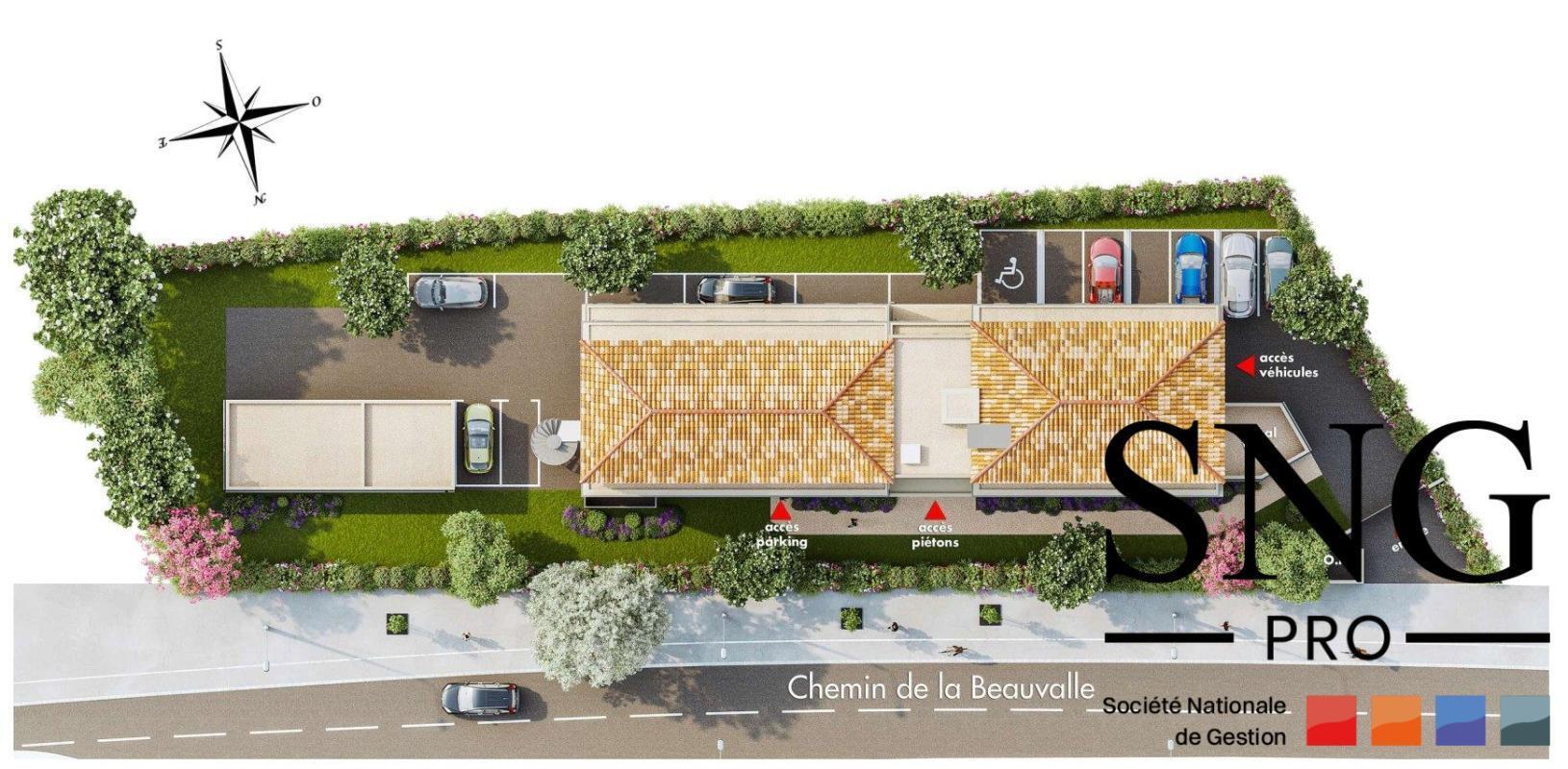 Office in Aix-en-Provence for sale Site Plan- Image 1 of 5