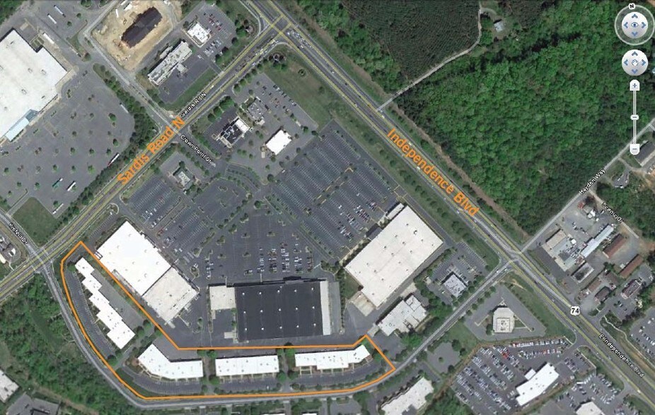 2300 Sardis Rd N, Charlotte, NC à louer - Aérien - Image 3 de 13