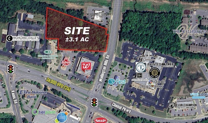 3.1 AC North of Chenal Pkwy, Little Rock, AR for sale Primary Photo- Image 1 of 2