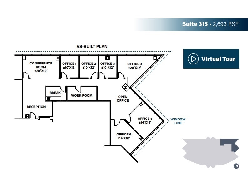 8880 Rio San Diego Dr, San Diego, CA à louer Plan d’étage- Image 1 de 6