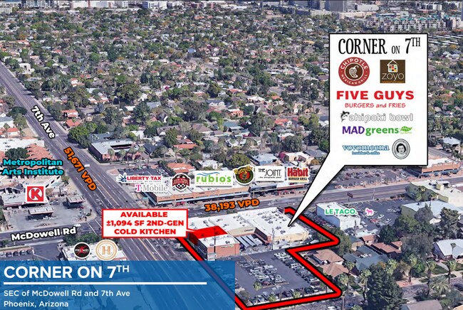 More details for 1515 N 7th Ave, Phoenix, AZ - Retail for Lease