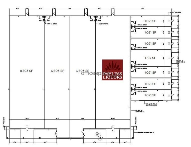4717 W 30th St, Indianapolis, IN à louer - Plan d’étage - Image 2 de 4