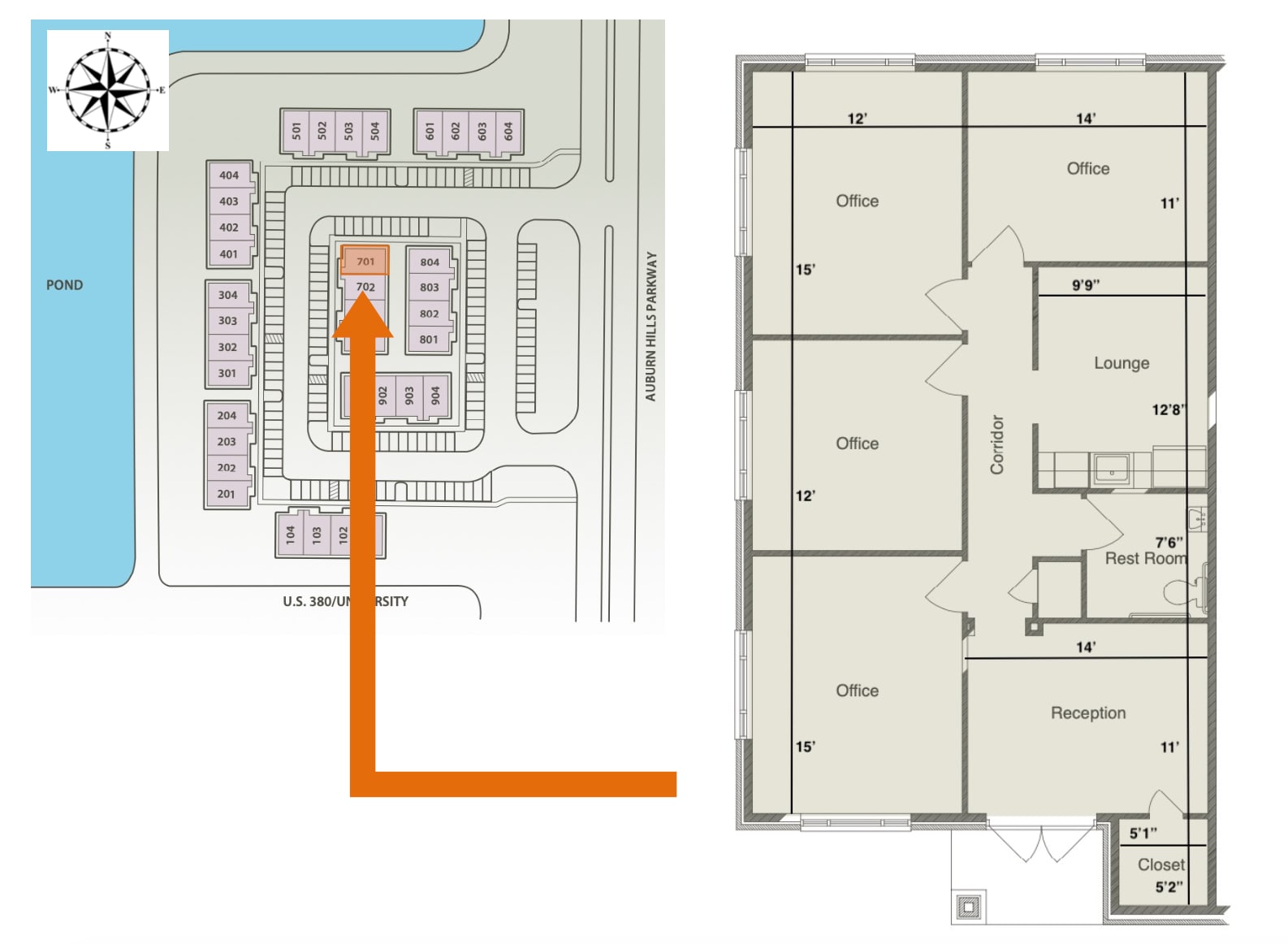 2001 Auburn Hills Pky, McKinney, TX for lease Floor Plan- Image 1 of 13