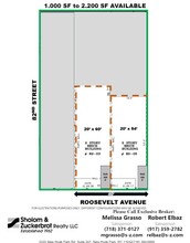 82-03-82-05 Roosevelt Ave, Jackson Heights, NY à louer Plan d  tage- Image 2 de 2