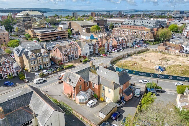 7 Parkstone Rd, Poole à vendre - Aérien - Image 2 de 8