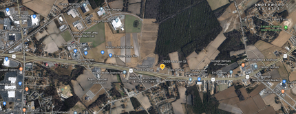 3939 Mclain St, Goldsboro, NC - aerial  map view