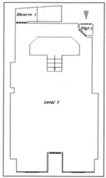 Retail in Paris for lease Floor Plan- Image 1 of 1