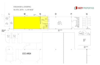 1600-1630 Osgood St, North Andover, MA à louer Plan de site- Image 1 de 1