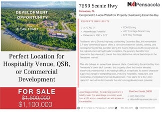 Plus de détails pour 7599 Scenic Hwy, Pensacola, FL - Terrain à vendre