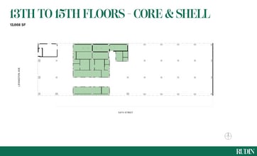 641 Lexington Ave, New York, NY à louer Plan d’étage- Image 1 de 1