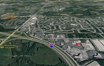 800 Tech Center Dr, Gahanna, OH - AERIAL  map view