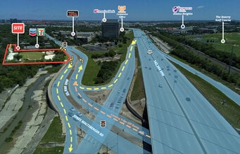 7615 Jones Maltsberger Rd, San Antonio, TX - Aerial  map view