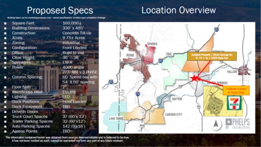 3200 Opal Avenue Ave, Silver Springs, NV à louer - Photo du bâtiment - Image 2 de 9